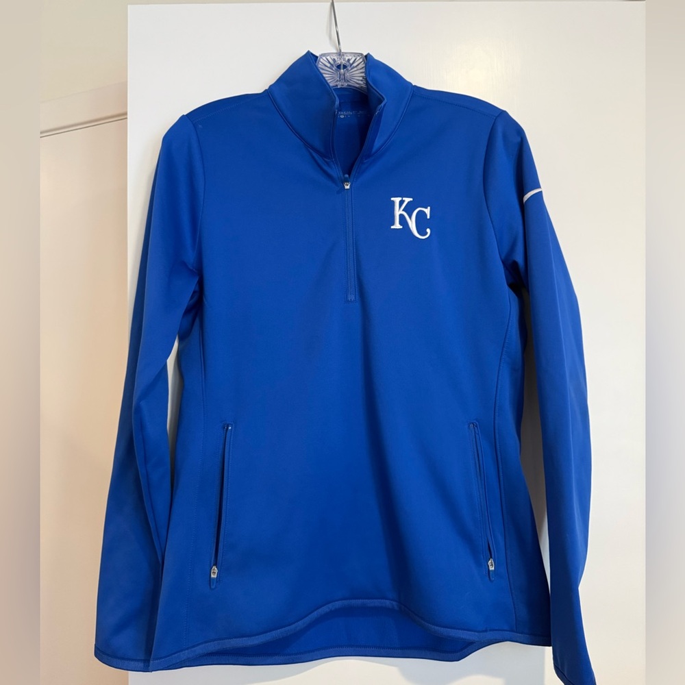 Nike Golf women’s size medium Kansas City Royals Quarter-Zip Pullover